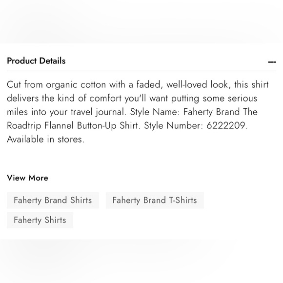 Faherty Brand Road Trip Stretch Shirt OCP-OCEANA PLAID Size Small EUC NWT - Picture 11 of 11